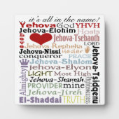 Namen van God-Subway Art Fotoplaat (Voorkant)