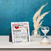 Namen van God-Subway Art Fotoplaat (Insitu)