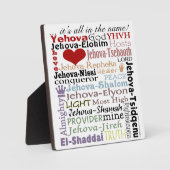 Namen van God-Subway Art Fotoplaat (Voorkant)