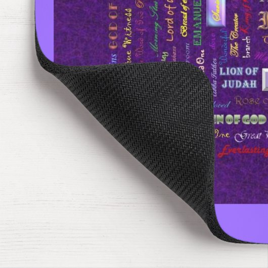 namen van het muispad van God Muismat (Hoek)