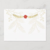 Namen van Jesus Advent Calendar Hoesje Briefkaart (Achterkant)