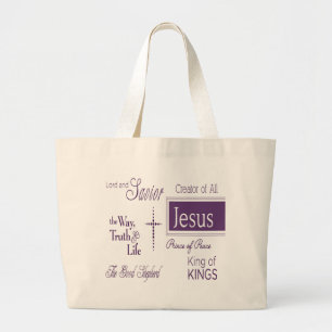 Namen van JESUS Christelijk Tas & Grocery Bag