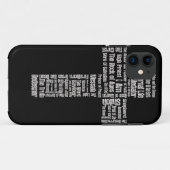 Namen van Jesus Cross Case-Mate iPhone Case (Achterkant (horizontaal))