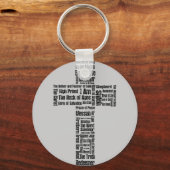 Namen van Jesus Cross Sleutelhanger (Voorkant)