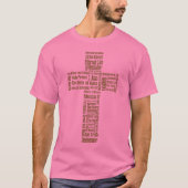 Namen van Jesus Cross T-shirt (Voorkant)
