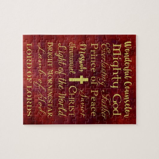 Namen van Jesus Puzzle Legpuzzel (Horizontaal)