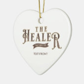 Namen van Jezus Christus "De Healer" Bijbel Schrif Keramisch Ornament (Links)