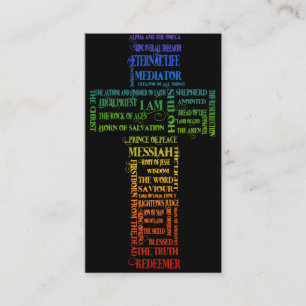 Namen van Jezus/Eph 2: 1-10 evangelkanaal Visitekaartje