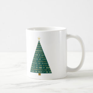 Namen van Jezus Kerstboom Koffiemok