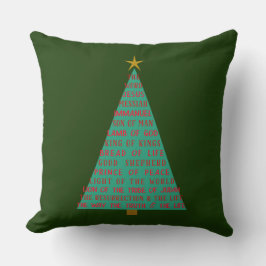 Namen van Jezus Kerstboom Kussen