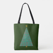 Namen van Jezus Kerstboom Tote Bag (Achterkant)
