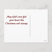 Namen van Jezus - Kerstmis Briefkaart (Achterkant)