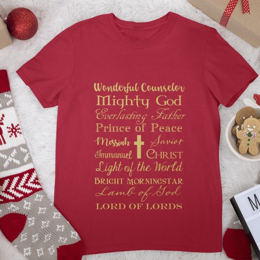 Namen van Jezus T-shirt