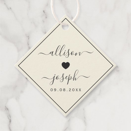 Namen van moderne paren weddenschappen of Labels m (Voorkant)