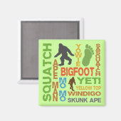 Namen voor Bigfoot Magneet (Voorkant / Achterkant)