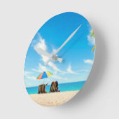 **NAMENS TIJD OF TIJD-OUT* RONDE KLOK (Hoek)