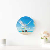 **NAMENS TIJD OF TIJD-OUT* RONDE KLOK (Huis)