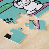 NaMEOWste Cute Cats in Yoga Meditating Poses Legpuzzel (Zijkant)