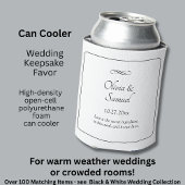 Names Date Message Black White Infinity  Blikjeskoeler