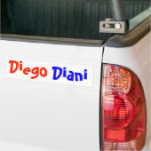Names Diego and Diani sticker (Op Truck)