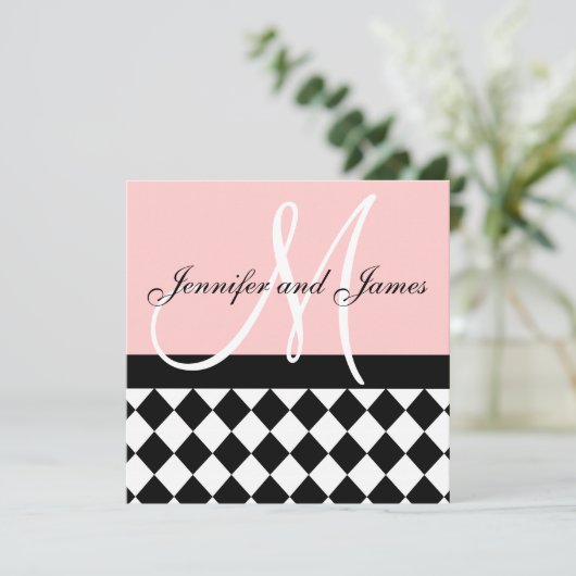 Names Harlequin Kaart (Staand voorkant)