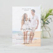 Names Modern Photo 6 Wedding V3 - KR Kaart (Staand voorkant)