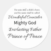 Names of God Sticker (Voorkant)