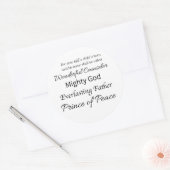 Names of God Sticker (Envelop)