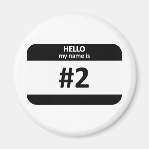 Nametag #2 magneet
