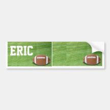 Nametag Football Eric en Blank