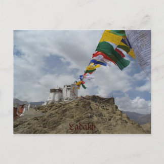 Namgyal Tsemo gompa, Leh, Ladakh, India Briefkaart
