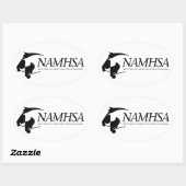 NAMHSA LOGO STICKER (Vel)