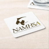 NAMHSA-Onderzetters Kartonnen Onderzetters (Schuin)