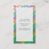 Nami Japans Aziatisch weespatroon Visitekaartje (Achterkant)