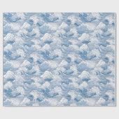 Nami Japans Wave wrapping papier (Vlak)