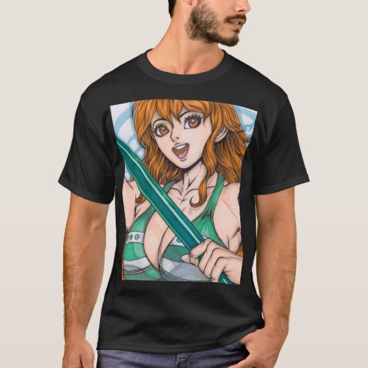 Nami ~ Kat Dief T-shirt (Voorkant)