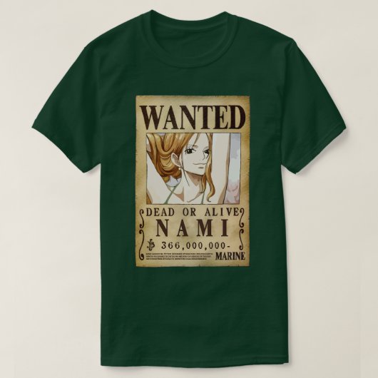 Nami nieuwste bounty t-shirt (Design voorkant)