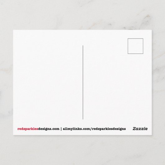 Namib Desert Briefkaart (Achterkant)