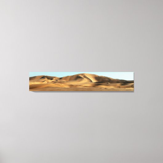 Namib Desert Canvas Afdruk (Voorkant)