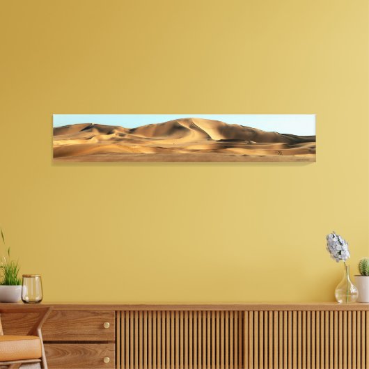 Namib Desert Canvas Afdruk (Insitu (Woonkamer))