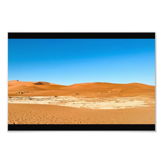 Namib Desert Foto Afdruk (Voorkant)