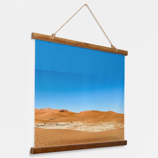 Namib Desert Hangend Wandkleed (Gebogen)