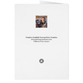 Namib Naukluft National ParkNote Kaart (Achterkant)