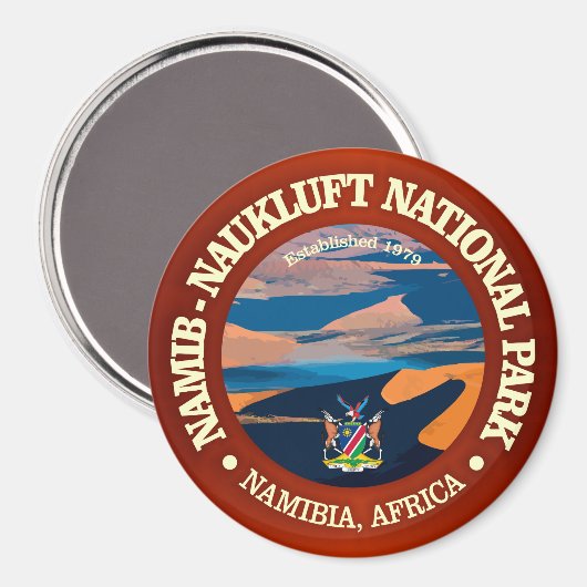 Namib-Naukluft NP Magneet (Voorkant / Achterkant)
