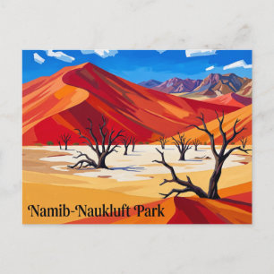 Namib-Naukluft Park Namibië Briefkaart