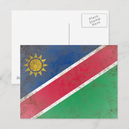 Namibia Briefkaart (Voorkant / Achterkant)