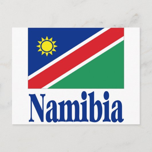 Namibia Briefkaart (Voorkant)