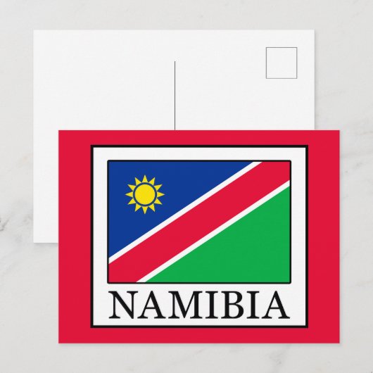 Namibia Briefkaart (Voorkant / Achterkant)
