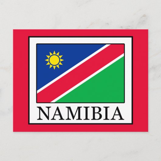 Namibia Briefkaart (Voorkant)