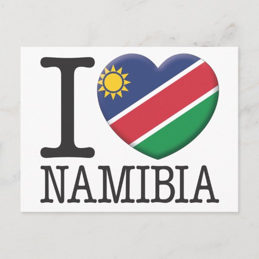 Namibia Briefkaart (Voorkant)